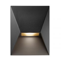 Pontio gevelverlichting zwart aluminium gu10 fitting nordlux design 
