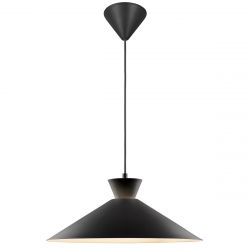 zwarte hanglamp modern e27 fitting rond design nordlux design 2213353003 2298461