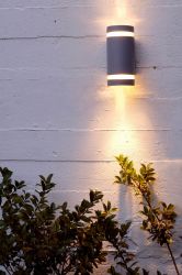 Buitenlamp met lichtsensor voor buiten met verwisselbare lichtbron