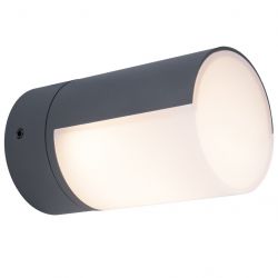Kleine moderne wandlamp met ingebouwde LED lichtbron warm wit 3000k