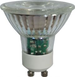 GU10 led lamp warm wit glas 