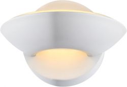 Wandlamp ledlamp wit aluminium breed 165mm