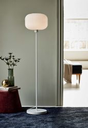 Nordlux milford wit modern E27 fitting staande lamp wit modern