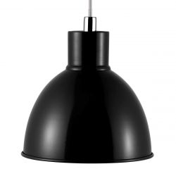 Nordlux pop maxi hanglamp zwart metaal E27 fitting 350mm