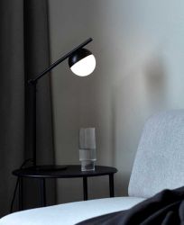 Moderne tafellamp zwart tafellamp verstelbaar