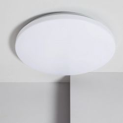 Plafondlamp met radar wit rond ontwerp bewegingsmelder