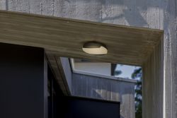 Moderne plafondlamp met ingebouwde LED lichtbron warm wit 3000k Lutec 6303401118 Sweep