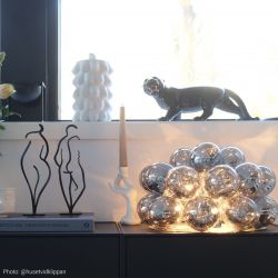 Tafellamp modern 'Gross' By Rydens glas design g9 fitting modern 380mm