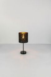 Zwart goud E14 fitting tafellamp 350mm